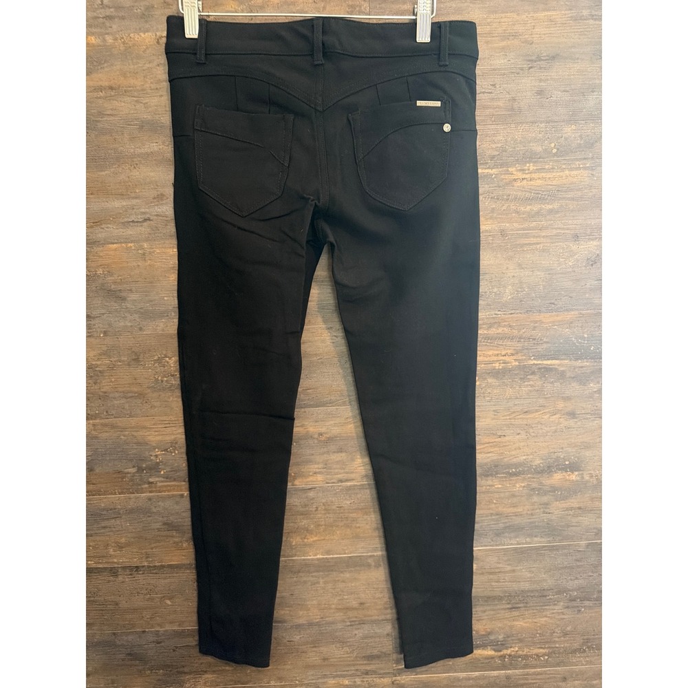 Ranbeeri Skinny Pants Womens 5 Black Stretch Trousers RB15-1317